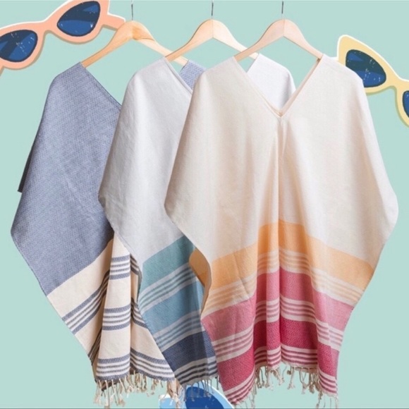 Tribe Alive Caftan Coverup and quagga green label swim bag - Picture 4 of 7